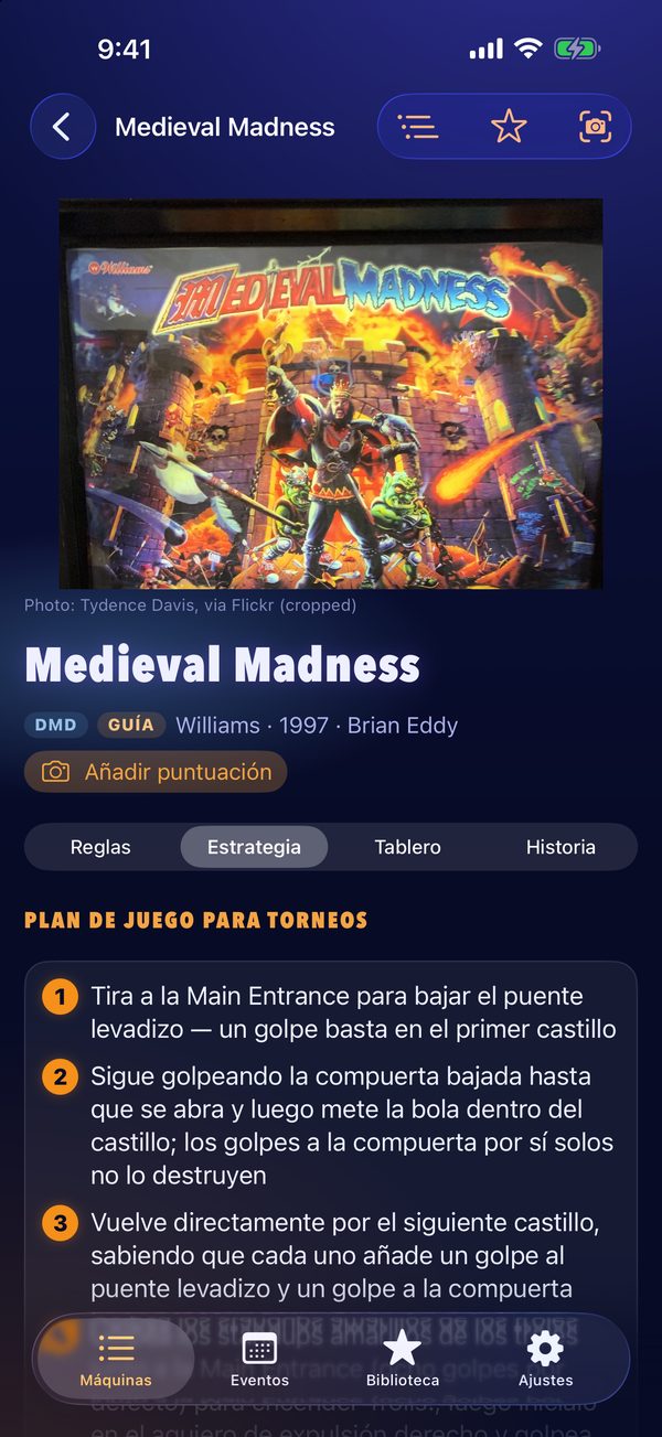 Medieval Madness se abre en su Tournament Playbook.