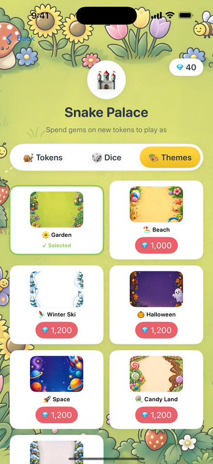 Snake Palace themes shop